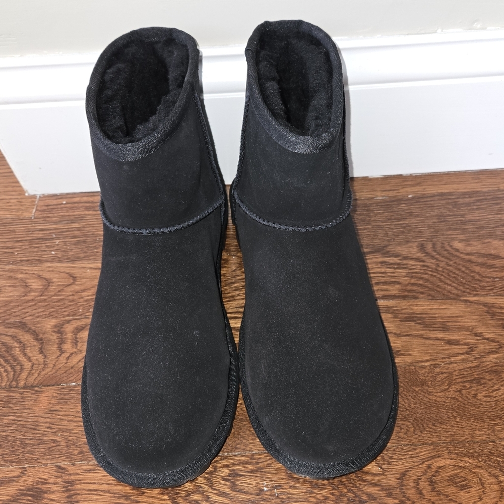Black Suede Ankle Boots